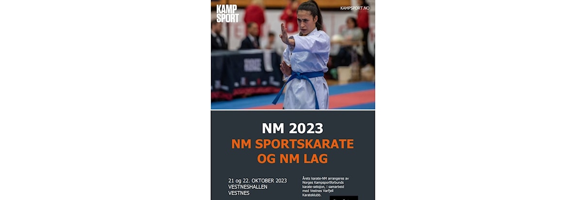 Karate NM 2023 i Vestnes